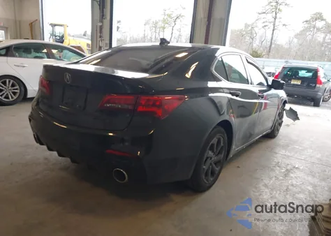 2018 Acura Tlx Tech A-Spec Pkgs from USA, damaged, VIN 19UUB3F61JA002801